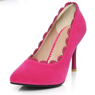 Leatherette Womens Stiletto Heel Heels Pumps/Heels Shoes(More Colors)