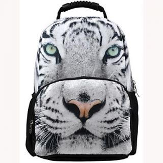 Veevan High Quality Unisexs Life like Tiger l School Backpack