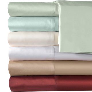 American Heritage 500tc Set of 2 Egyptian Cotton Sateen Pillowcases, Ivory