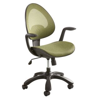 Safco Helix Task Chair   18 To 21 Seat Height   Green