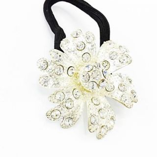 Fashion Bling Shinning Diamond Flower for Women Hairpin Headband Jewelry Accessories