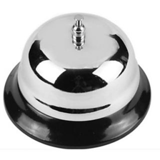 Round Kitchen Call Bell Metal Ringer Ring Counter, W9cm x L6cm x H9cm