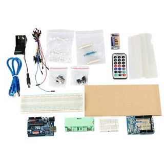 ATmega 328P Basic Kits for Arduino Starters   White Black Green