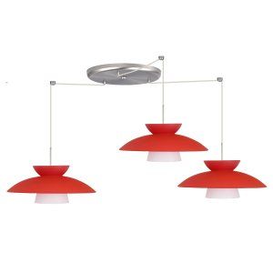 Besa Lighting BEL 3JW 451331 SN Trilo Pendant