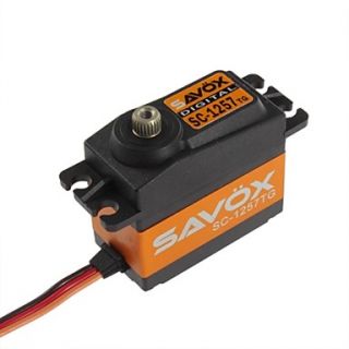 Savox 1257TG 0.07s 10KG Standard Digital Titanium Alloy Gear Servo