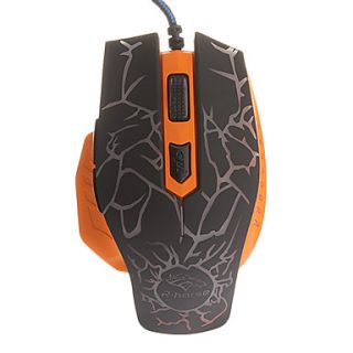 USB Wired Luminous Game Optical Mouse (Assorted Colors)