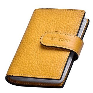 Unisex Fashion Luxury Genuine Leather Card Holder Wristlets Wallets
