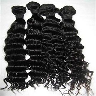 Popular Malaysian Deep Wave Weft 100% Remy Human Hair Mixed Lengths 262830