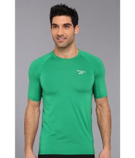 Brooks Equilibrium S/S II Mens Short Sleeve Pullover (Green)