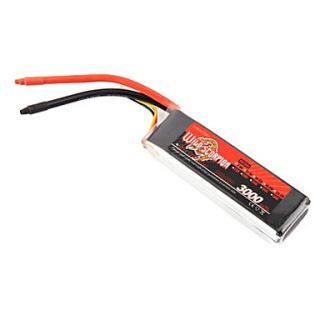 Wild Scorpion 22.2V 6S 3000mAh 45C Li Po Battery(T Plug)