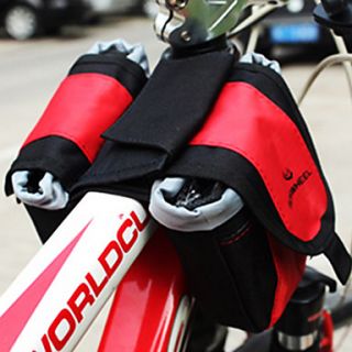 CoolChange 450D PVC Outdoor Multi Functional Red Bicycle Front Bag