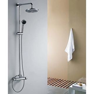 Contemporary Shower Faucet with 8 inch Shower Head Hand Shower