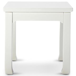 HAPPY CHIC BY JONATHAN ADLER Crescent Heights 17 Side Table, White