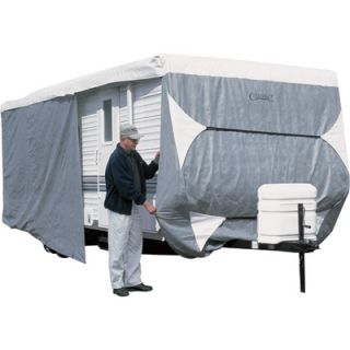 Classic Accessories PolyPro III Deluxe Travel Trailer Cover   Fits 20ft. 22ft.