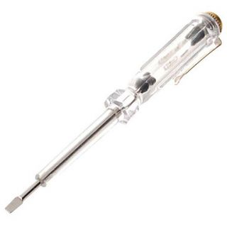 Pocket Size 100 500V AC Test Pen (5.5 inch length)