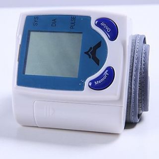 Automatic Digital Wrist Blood Pressure Monitor Heart Beat Meter Sphygmomanometer Prevent Hypertension