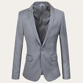 Mens Spring Business Casual Suit Outerwear