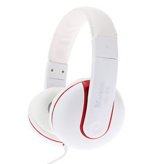 Ma 22  3.5mm Stereo Bass Wire Control Computer Headphone with Built in Mic for /4 Cellphone PC