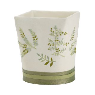 Avanti Greenwood Wastebasket, Ivory