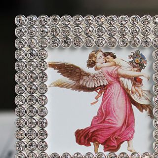 Contemporary Style Rhinestone Picture Frame