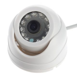 700TVL 1/3SONY Effio E IR Color 12LED Security Mini Dome Video Camera