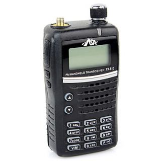 Walkie Talkie Ansan YX 610 VHF 136 174MHz 5W128CH LCD Display FM Radio Power on Password Two Way Radio A1093AVHF