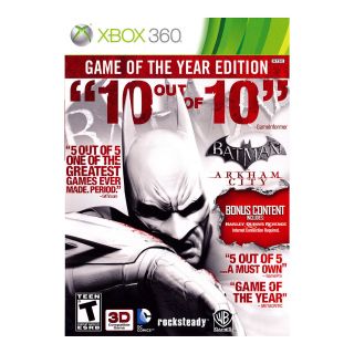 Xbox 360 Batman Arkham City Video Game