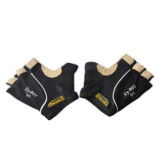 Tiercel Outdoor Sports Cycling Half Finger Gloves with Protective Pad (L/ Pair)