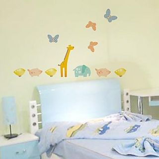 Vinyl Animal Zoo Wall Stickers Wall Decals