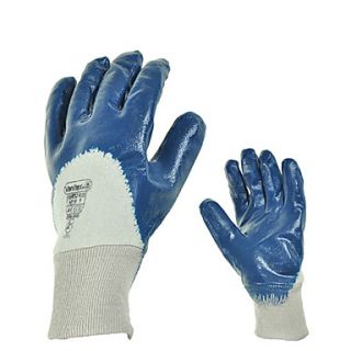 Delta Rubber Nitrile Dipped Oil Proof Work Protection Abrasion Resistant Gloves