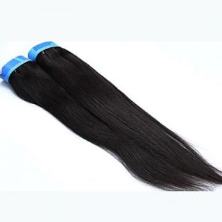 18 18 20 20 1B Grade 4A Indian Virgin Straight Human Hair Extension