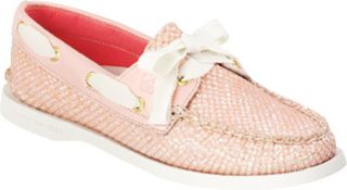 Womens Sperry Top Sider A/O 2 Eye Glitter   Rose Glitter/Patent Casual Shoes