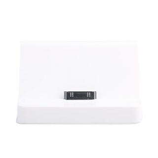 Sync and Charging Docking Station with 3.5mm Audio Line out for Apple iPad (White)