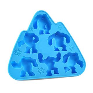 Snow Monster Shaped Silicone Ice Mold