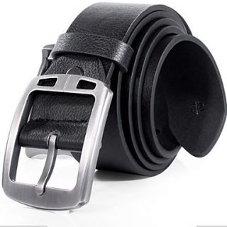 Mens Fashion Leather Pin Buckle Casual Belt 2 Colors