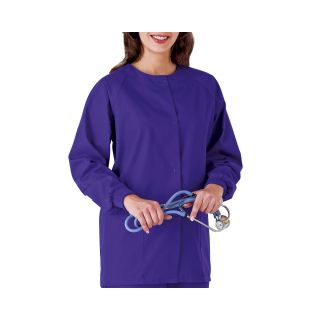 Fundamentals by White Swan Warm Up Jacket Plus, Purple, Womens