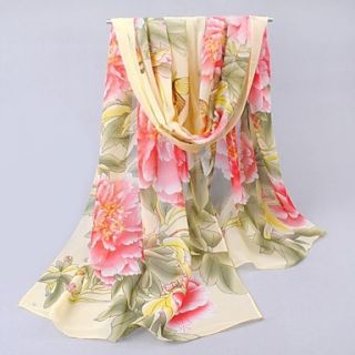 Womens Peony Han Edition Age Season Scarves