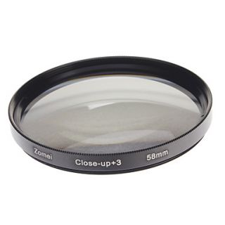 ZOMEI Camera Professional Optical Filters Dight High Definition Close up3 Filter (58mm)