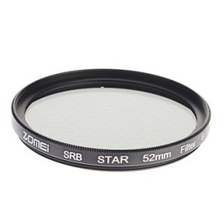 ZOMEI Camera Professional Optical Frame Star6 Filter (52mm)