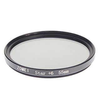 ZOMEI Camera Professional Optical Frame Star6 Filter (55mm)