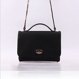 HONGQIU Womens Fashion Messenger Bag(Black)