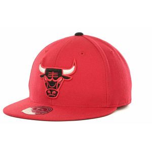 Chicago Bulls Mitchell and Ness Mitchell & Ness Champ Fitted Cap