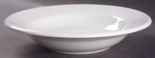 Oneida Crown Rego White Large Rim Soup Bowl, Fine China Dinnerware   Edge Rolled