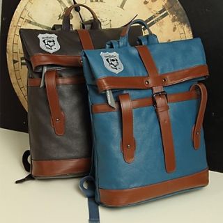Mens and Womens Computer Bag Korean Tide Backpack Rubbrized Canvas Bag Travelling Bag(More Colors)