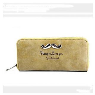 womensLong section of the wallet in hand