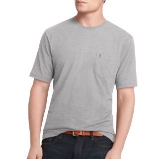 Izod T Shirt, Grey, Mens