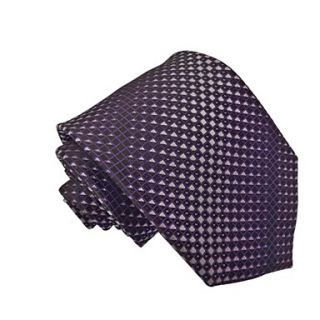 Mens Italy Style Manba Purple Business Leisure Microfibre woven Tie