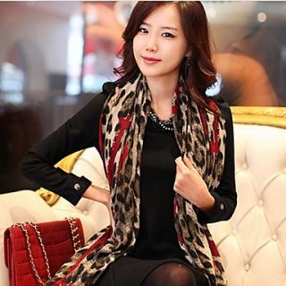 Womens New Style Leopard Print Scarf