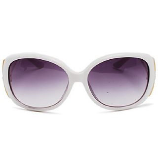 Helisun Womens Europe Vintage Gradient Color Sunglasses 9511 2 (White)