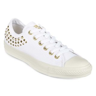 Converse Chuck Taylor All Star Womens Studded Sneakers, White